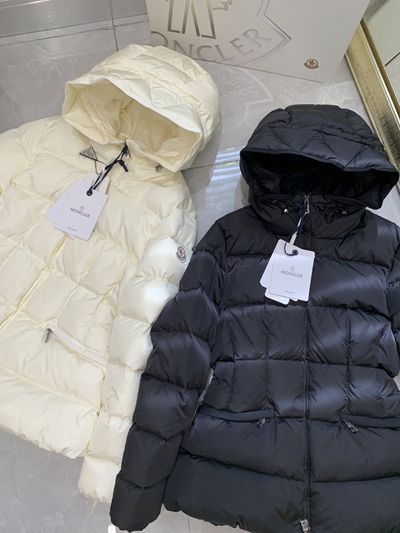 ハイクオリティダウンジャケット角部分ディテール